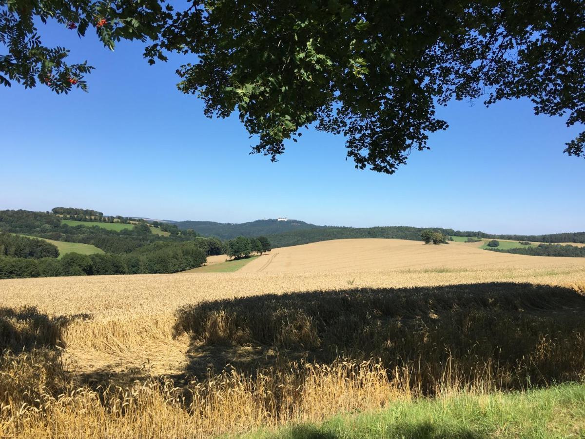 Ferienwohnungen am Feldrain - Gornau im Erzgebirge Zschopau Exterior foto